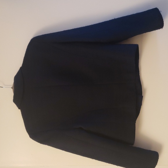 Ann Taylor Navy Double-Breasted Women's Jacket - Picture 5 of 9